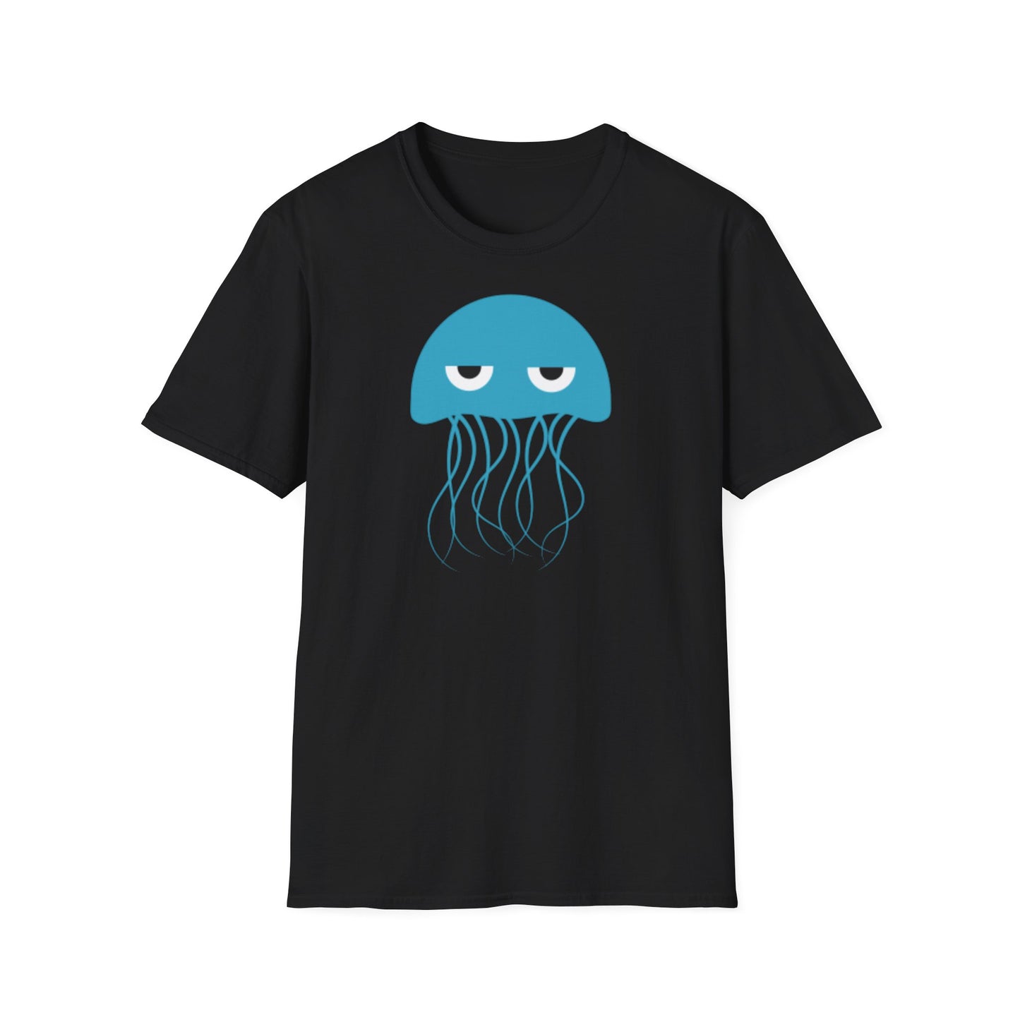 Grumpy Blue Jellyfish T-Shirt