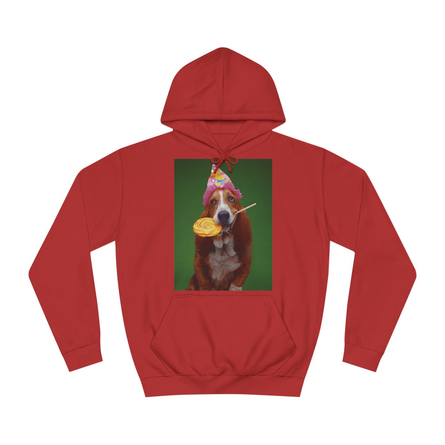 Basset Hound Dog And Lollipop Birthday Hoodie