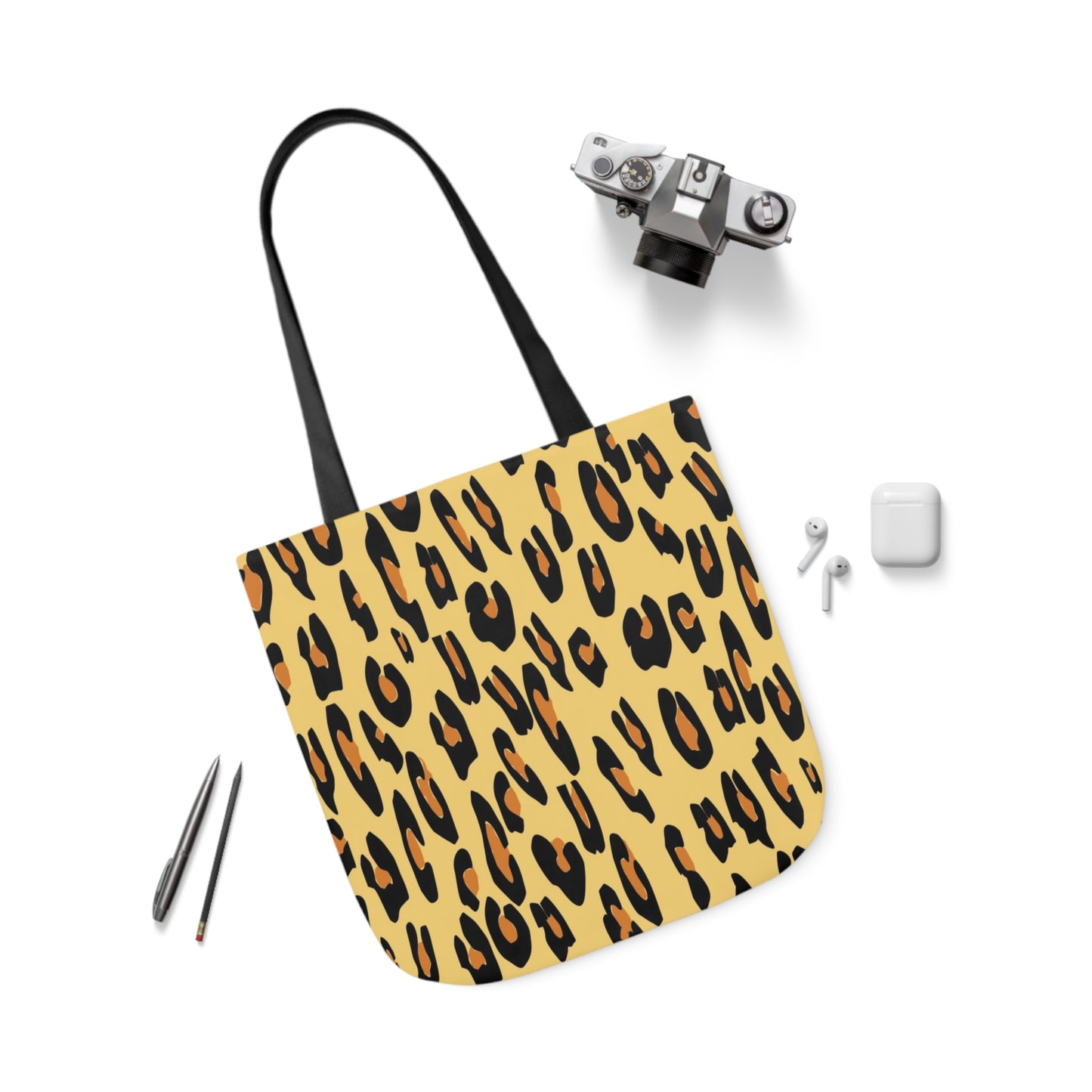 Leopard Animal Print Pattern Shoulder Tote Bag