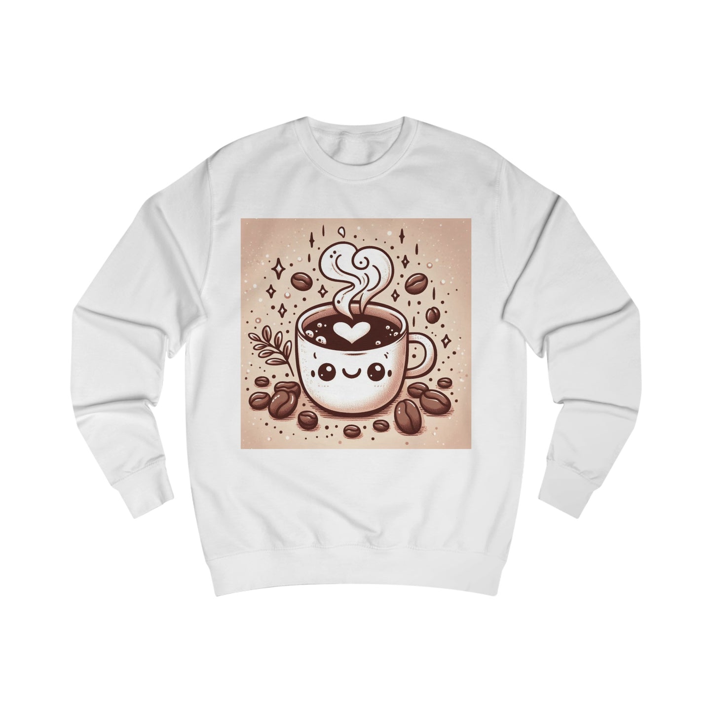 Coffee Love Bean Cute Cartoon Sweatshirt