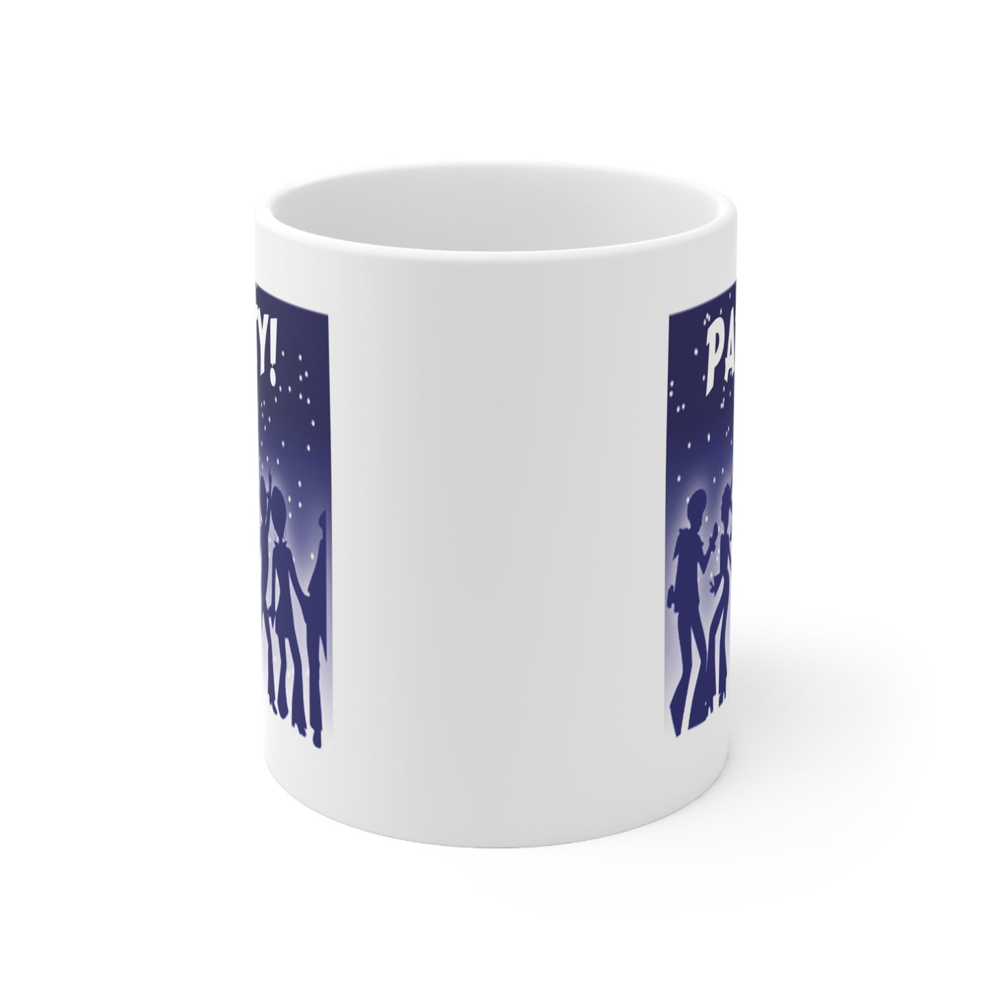 Birthday Party Retro Disco Dancers Coffee Mug