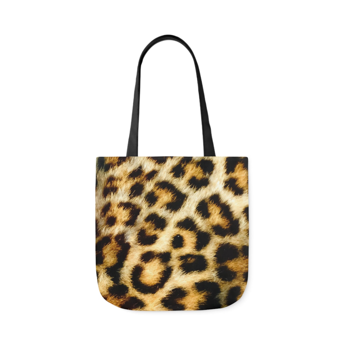 Leopard Fur Print Shoulder Tote Bag