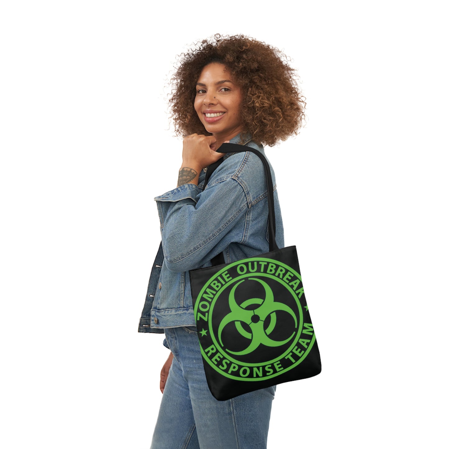 Zombie Outbreak Response Team Sign  Shoulder Tote Bag