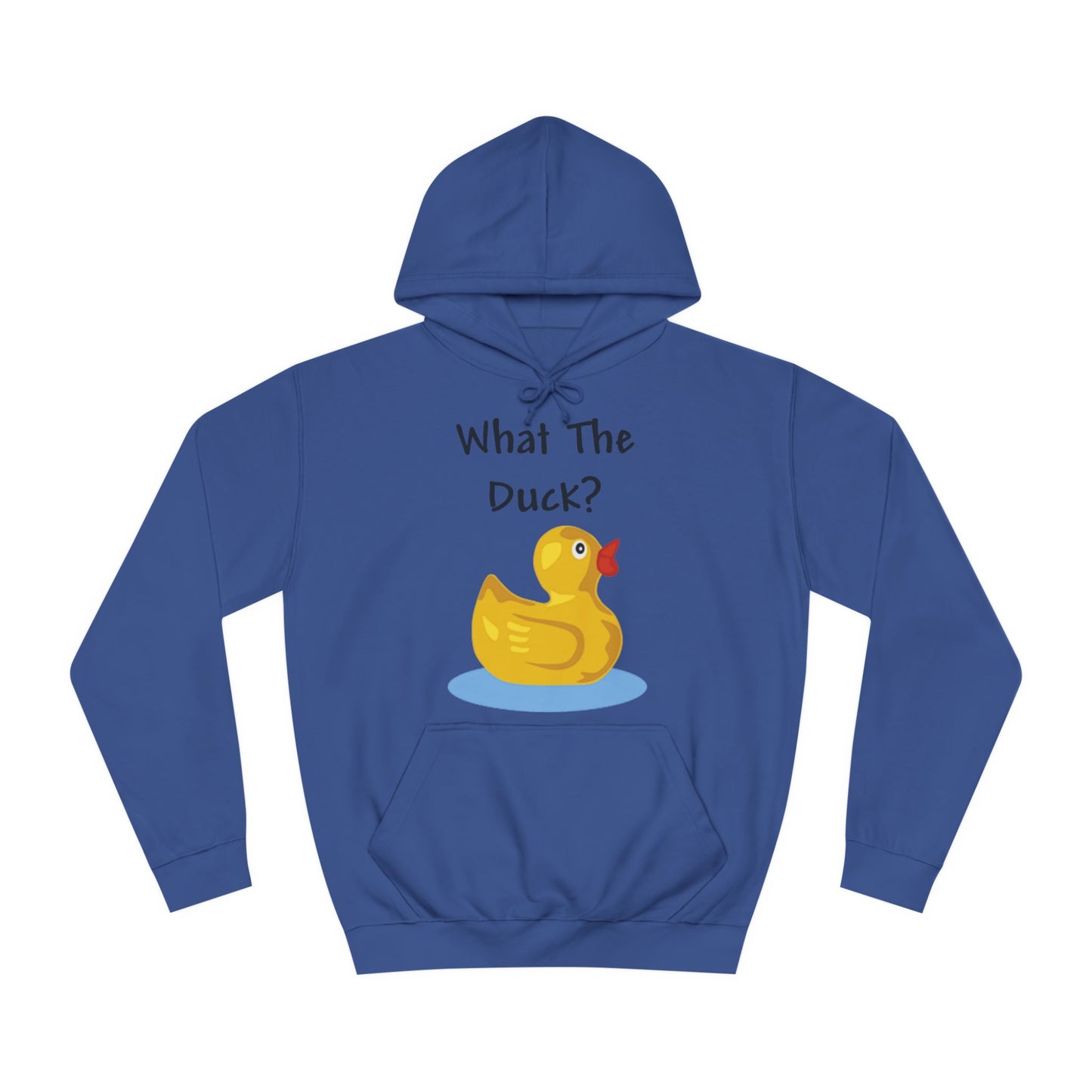 What The Duck Funny Cartoon Hoodie