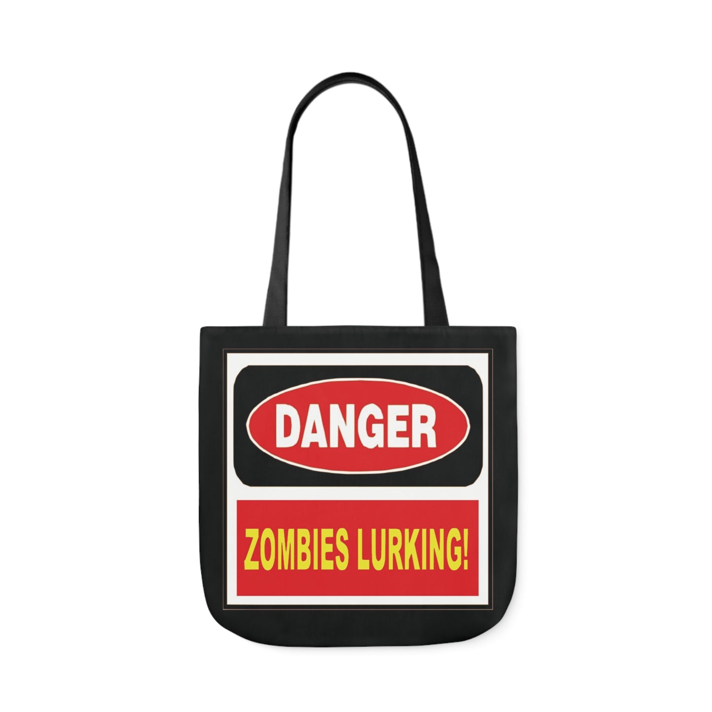 Danger Zombies Lurking! Shoulder Tote Bag