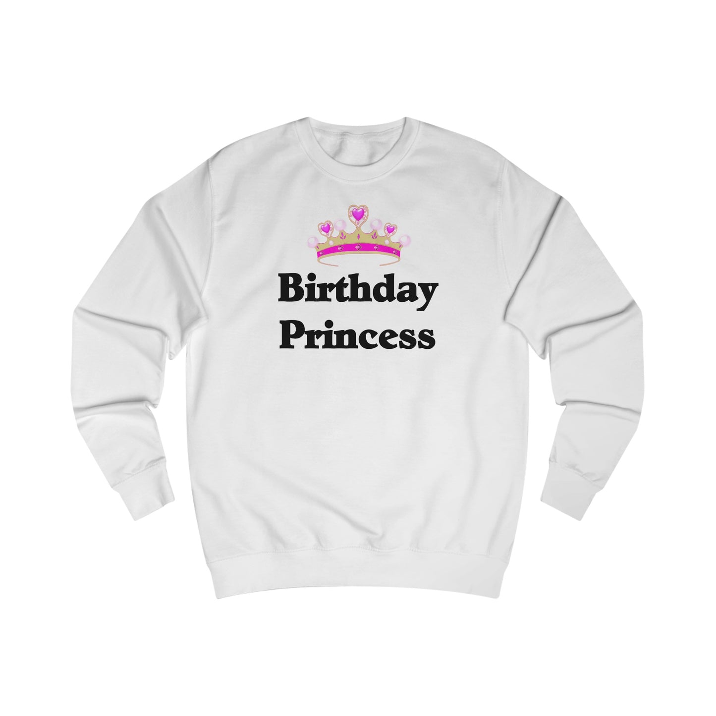 Birthday Princess Crown Sweatshirt