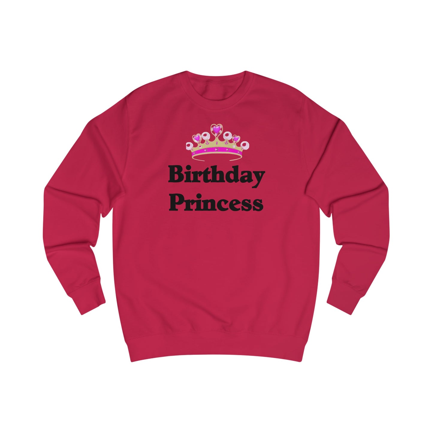 Birthday Princess Crown Sweatshirt