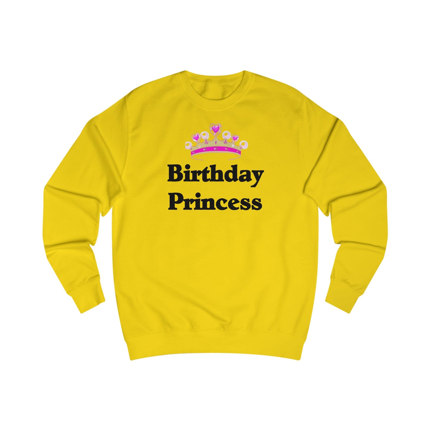 Birthday Princess Crown Sweatshirt