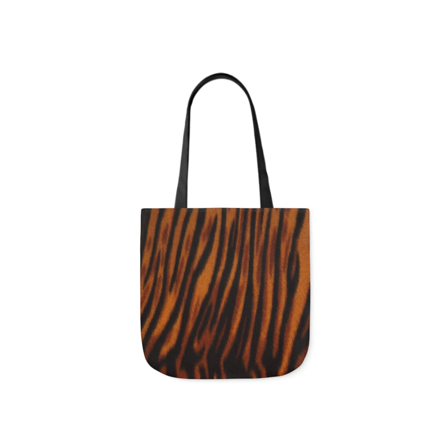 Tiger Fur Stripes Shoulder Tote Bag