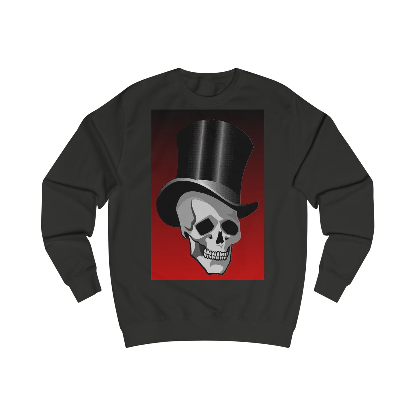 Skull in Top Hat Sweatshirt