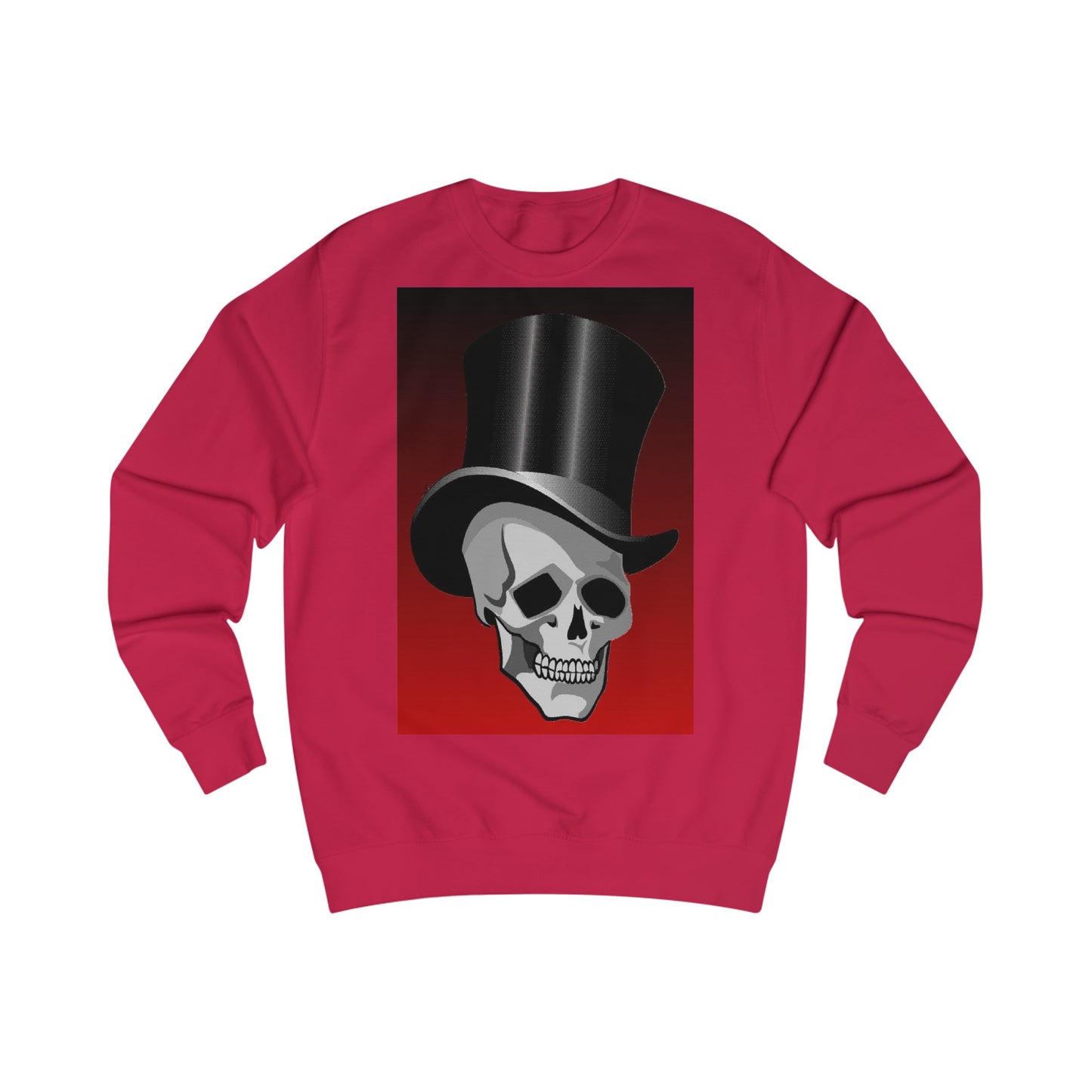 Skull in Top Hat Sweatshirt