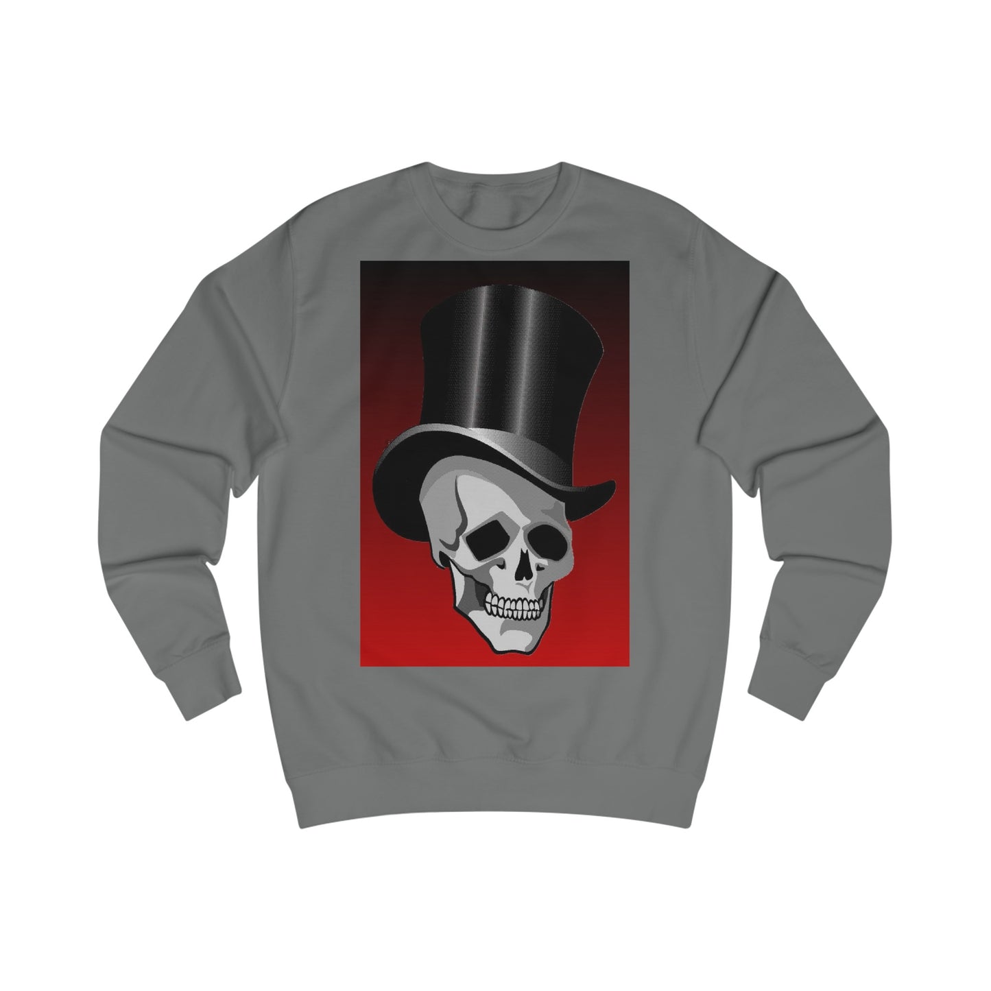 Skull in Top Hat Sweatshirt