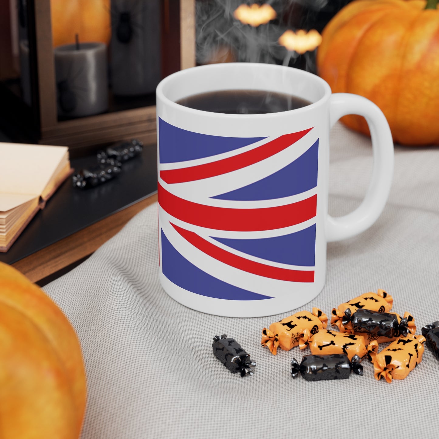 British Flag Wrap Around Coffee Mug