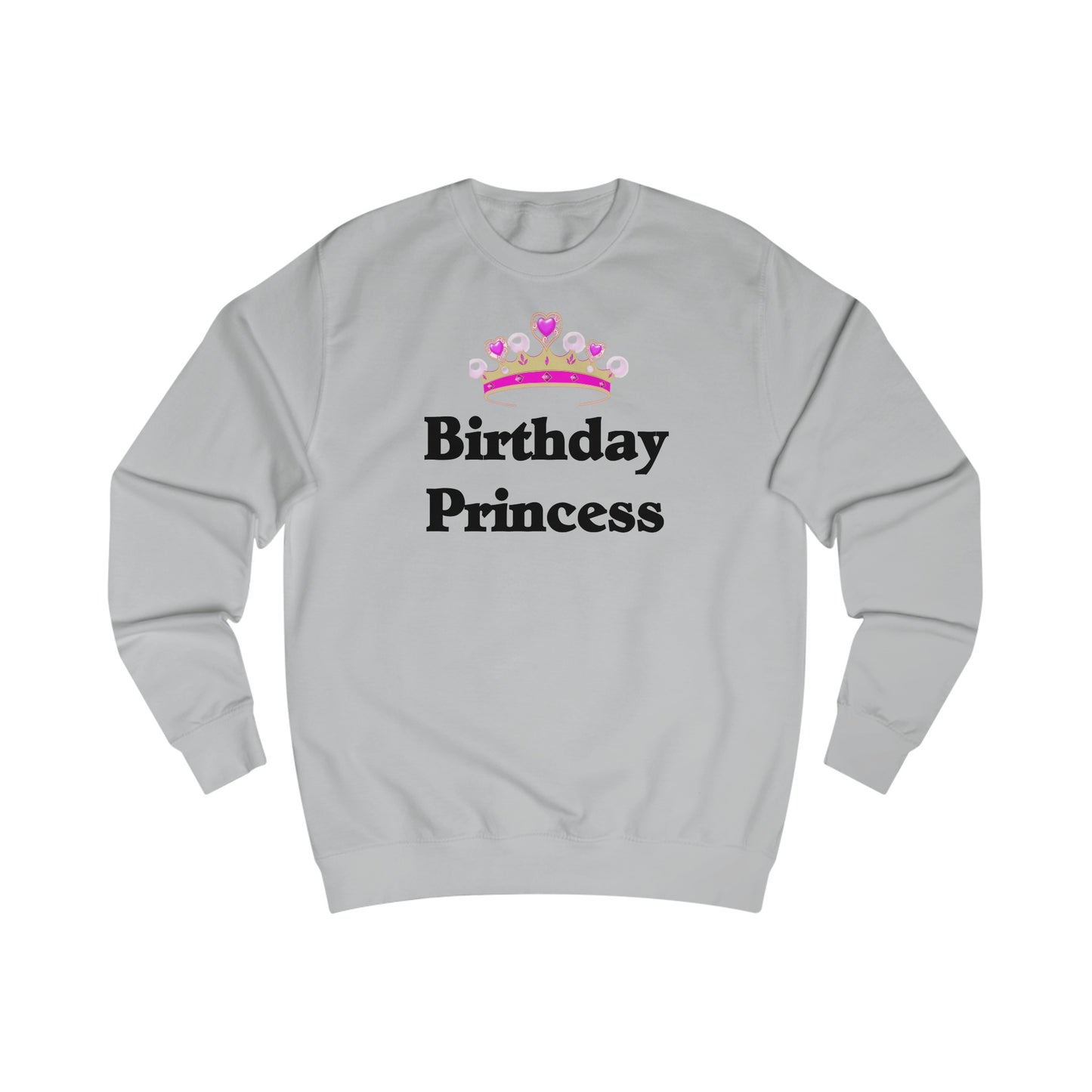 Birthday Princess Crown Sweatshirt