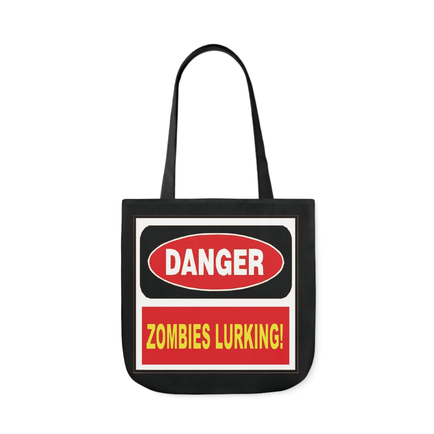 Danger Zombies Lurking! Shoulder Tote Bag