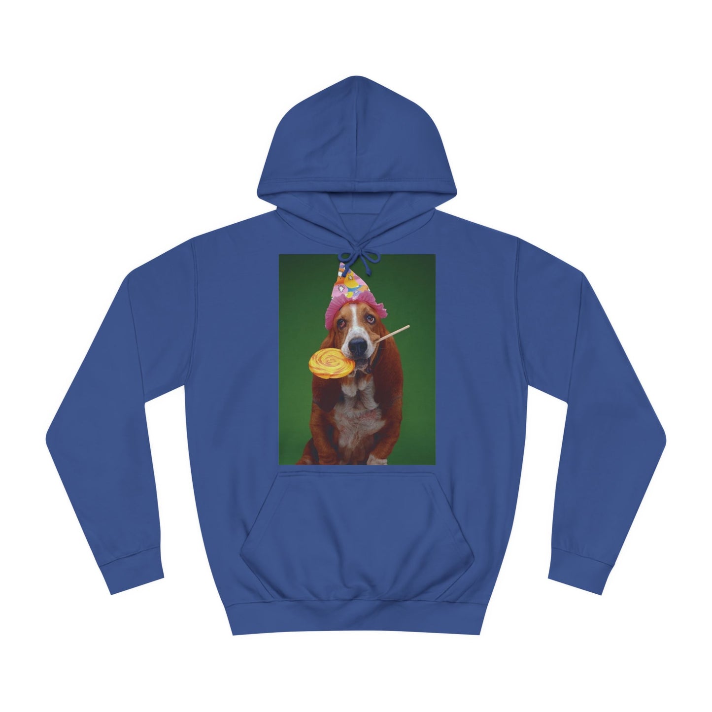 Basset Hound Dog And Lollipop Birthday Hoodie