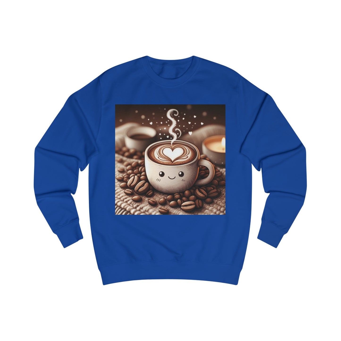 Coffee Love Cappuccino Cute Cartoon Sweatshirt