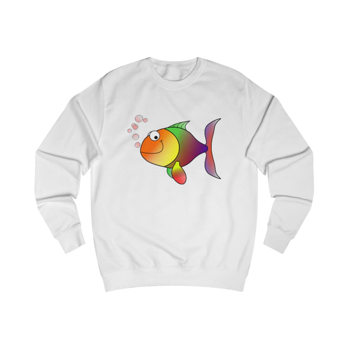 Happy Rainbow Fish Sweatshirt