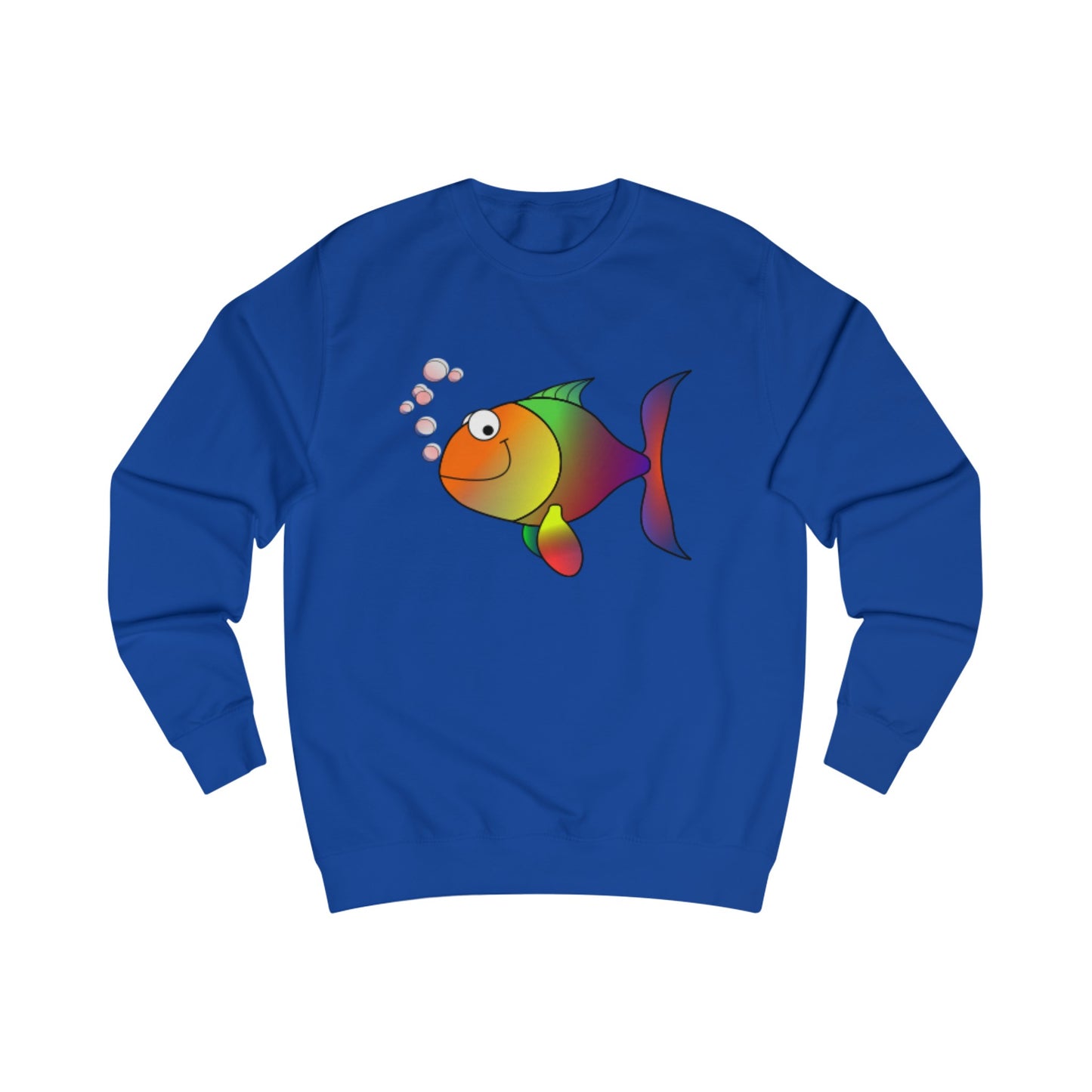 Happy Rainbow Fish Sweatshirt