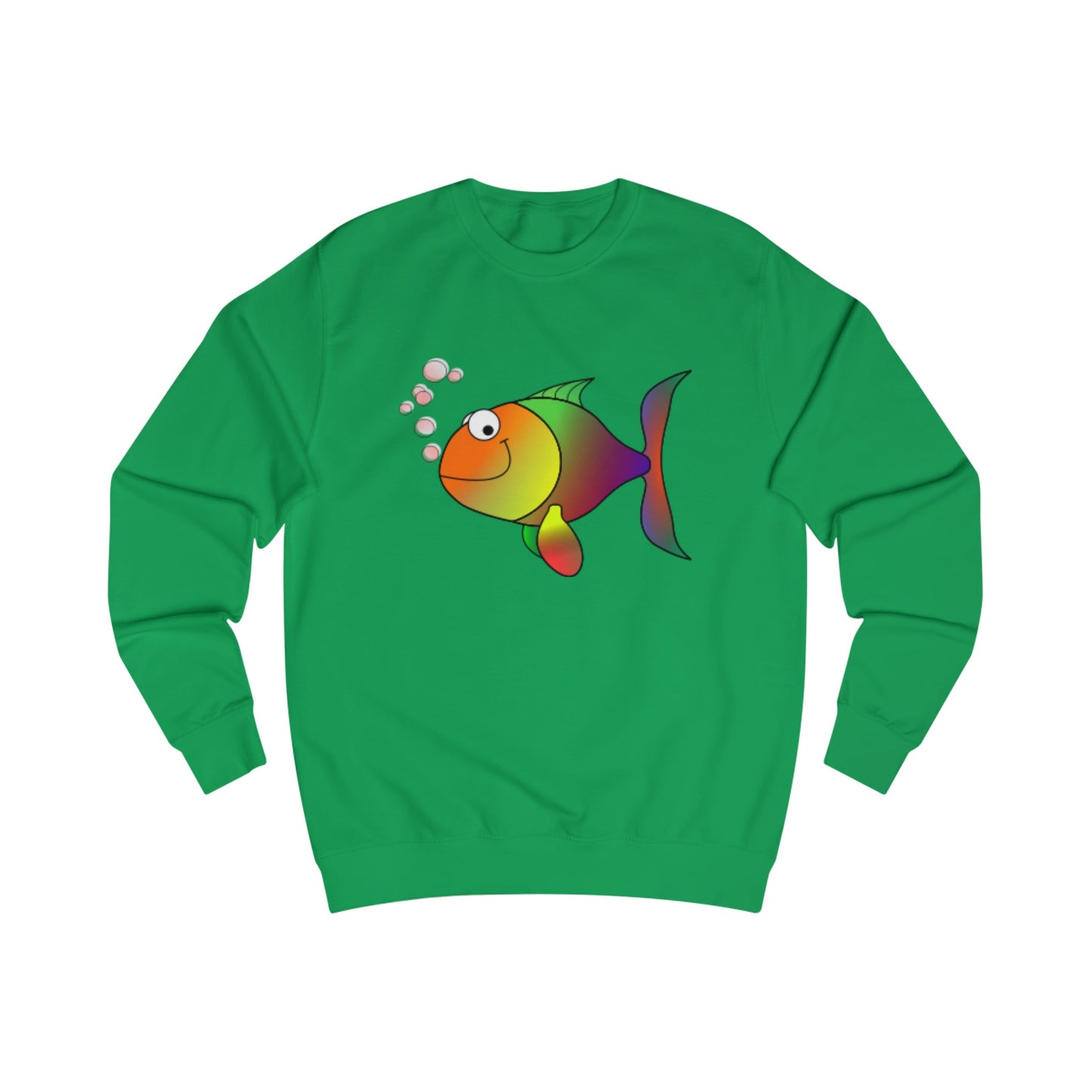 Happy Rainbow Fish Sweatshirt