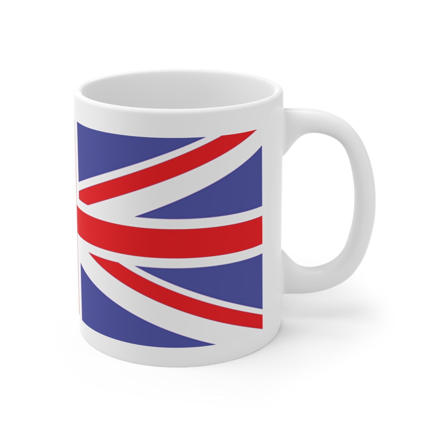 British Flag Wrap Around Coffee Mug