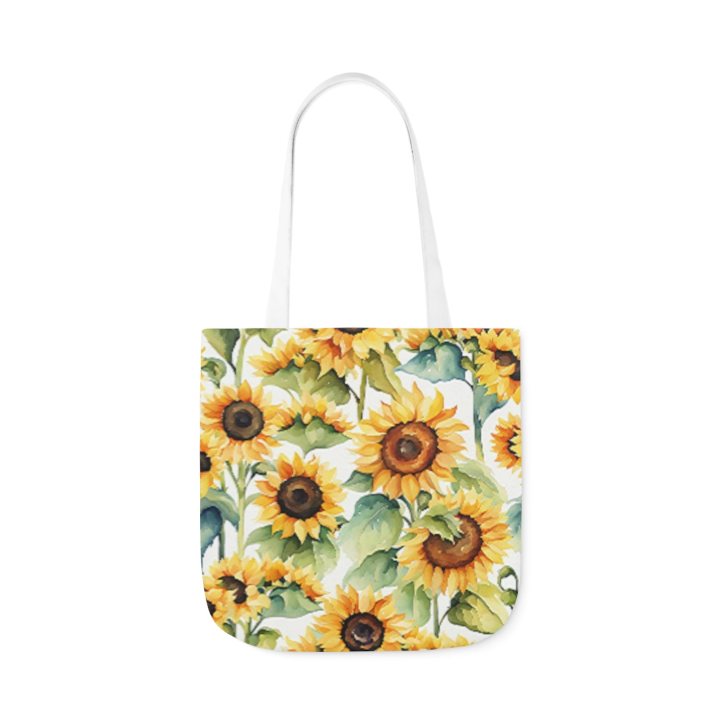 Yellow Sunflowers Shoulder Tote Bag