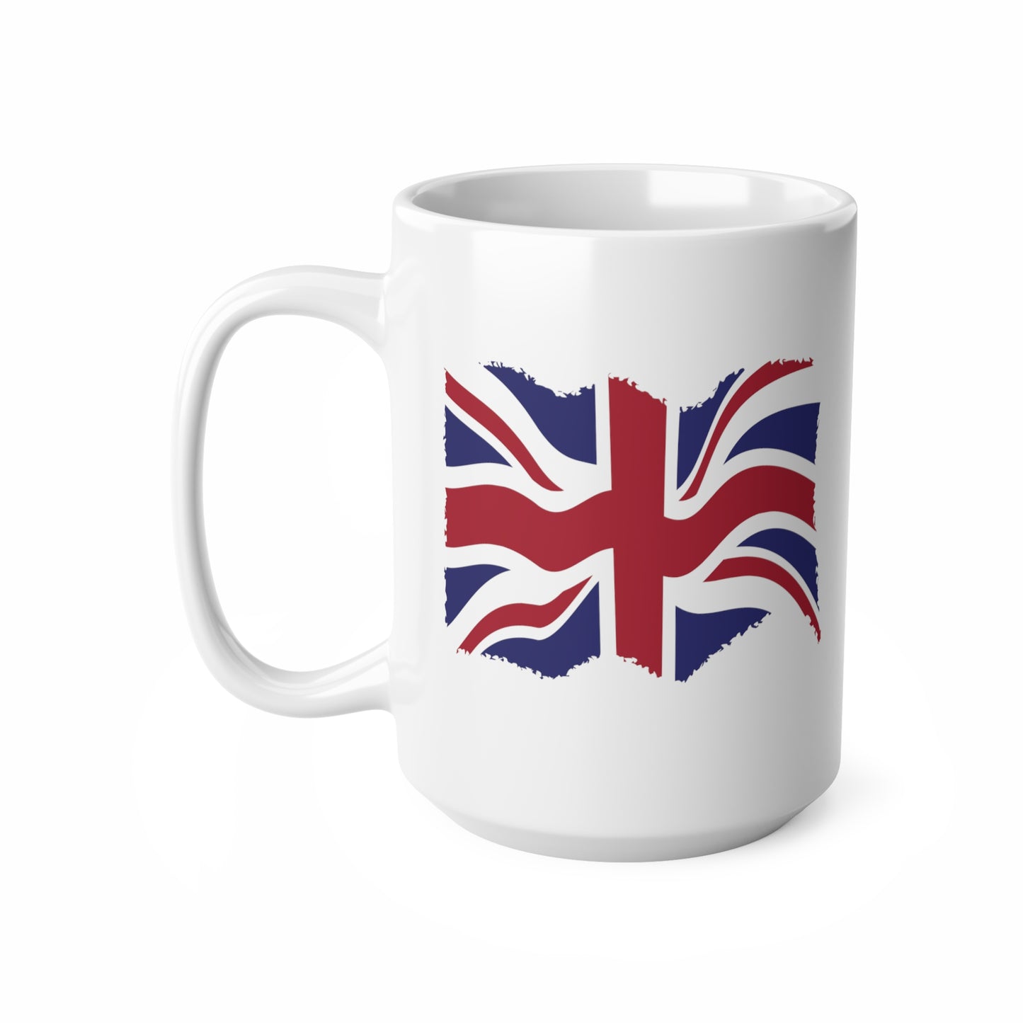 Union Jack Flag Grunge Coffee Mug