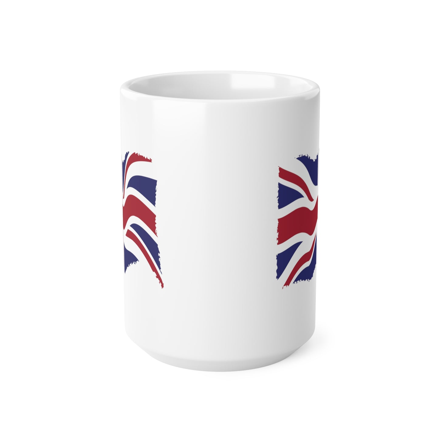 Union Jack Flag Grunge Coffee Mug