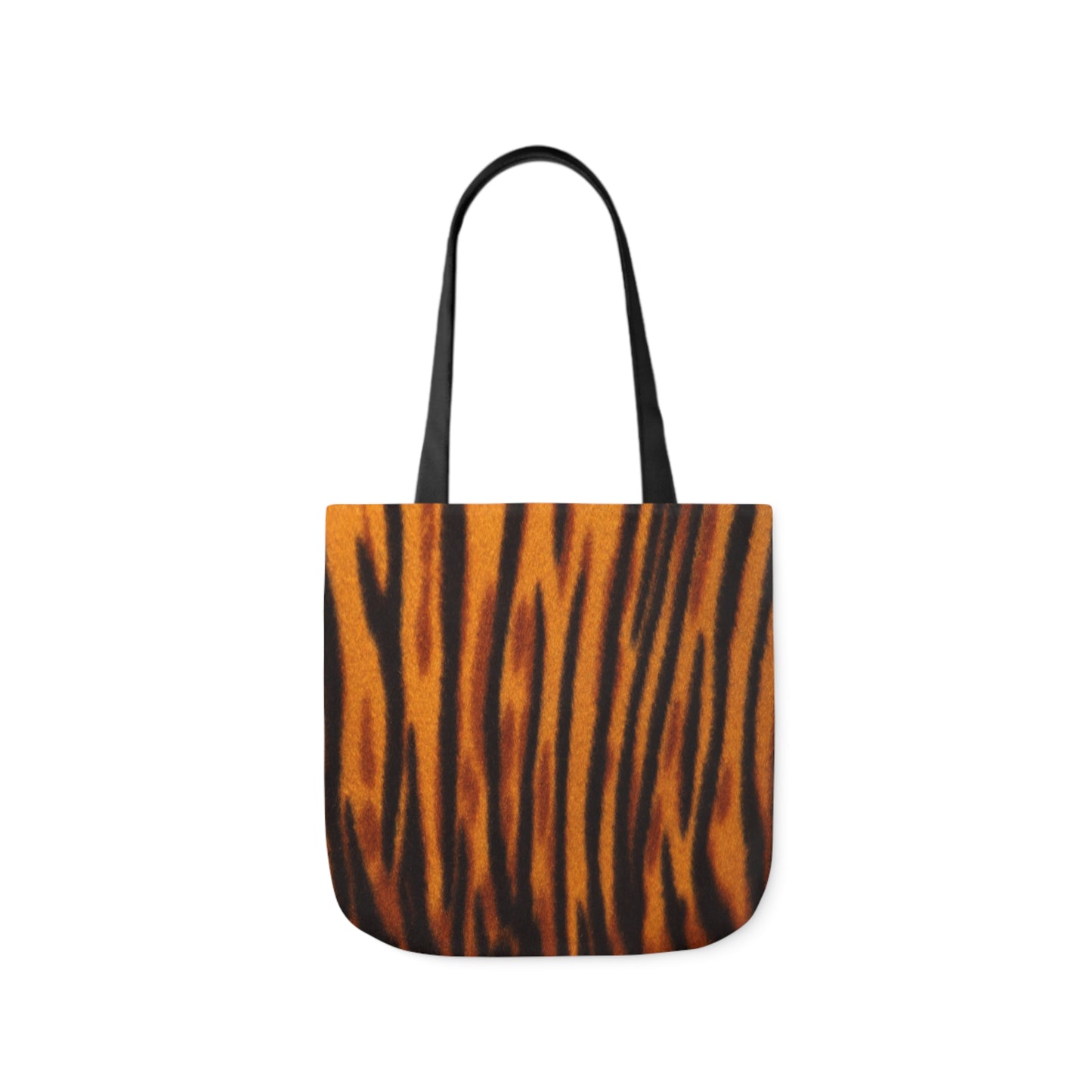 Tiger Fur Stripes Shoulder Tote Bag