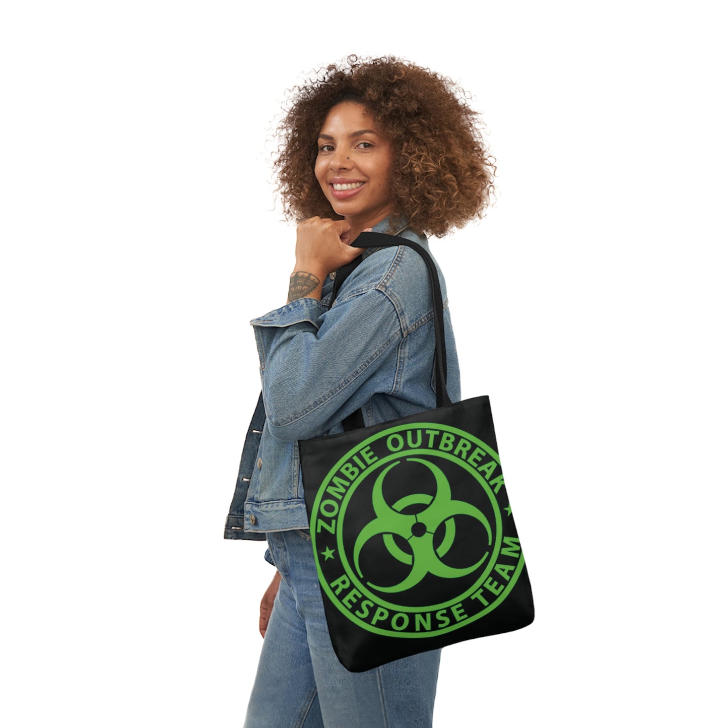 Zombie Outbreak Response Team Sign  Shoulder Tote Bag