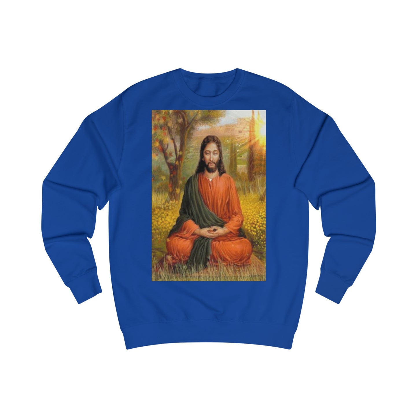 Jesus Christ Meditation At Prayer Sweatshirt