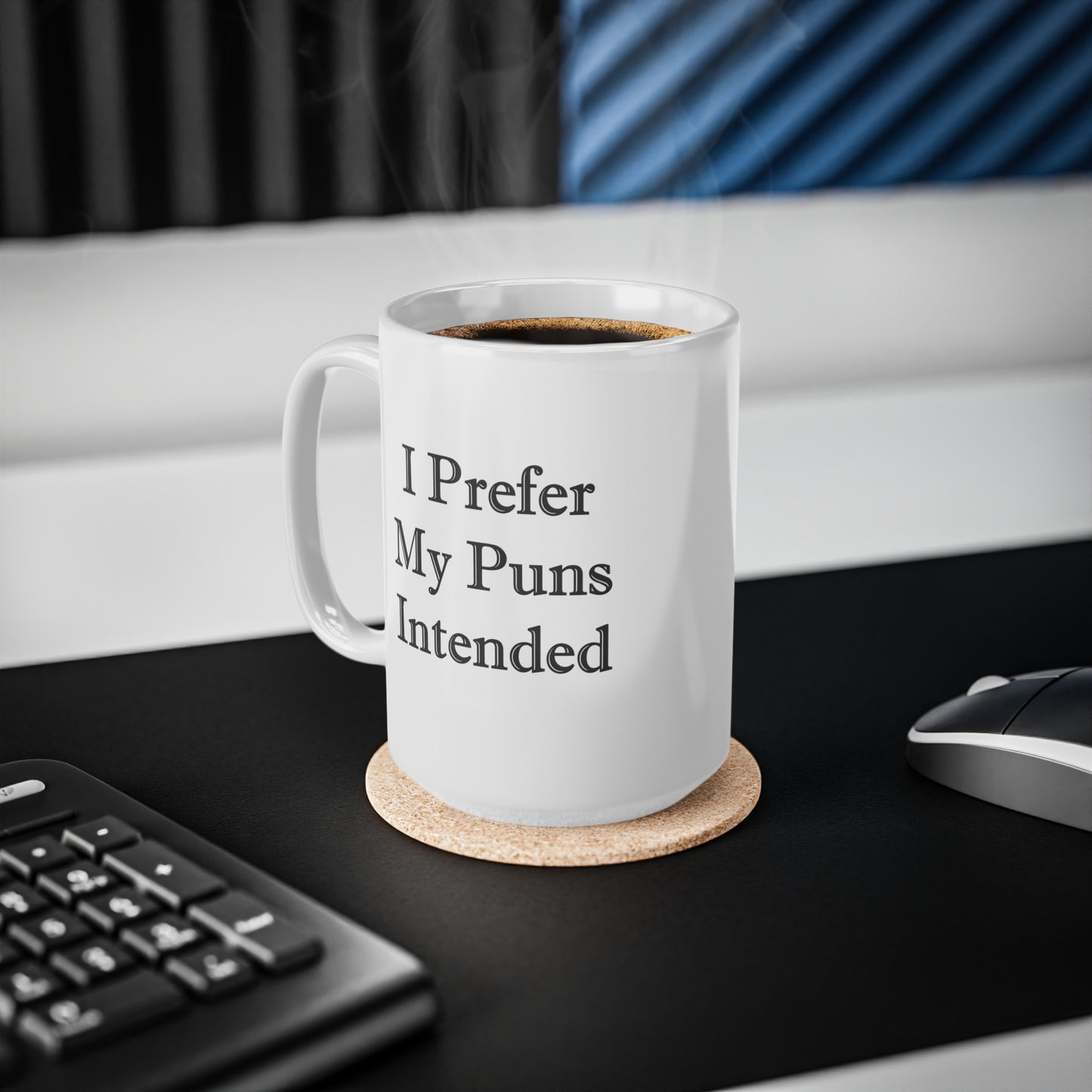 I Prefer My Puns Intended Coffee Mug