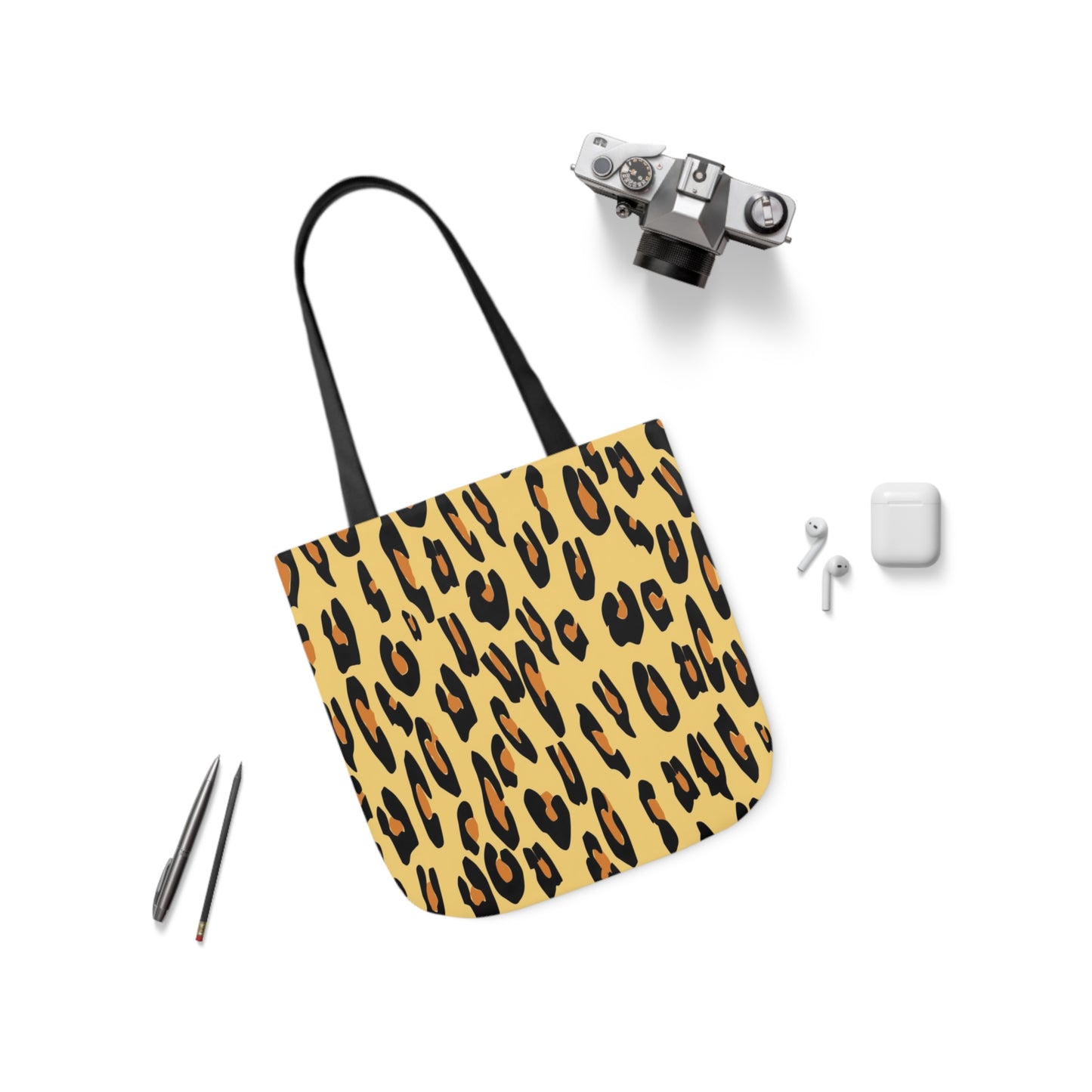 Leopard Animal Print Pattern Shoulder Tote Bag