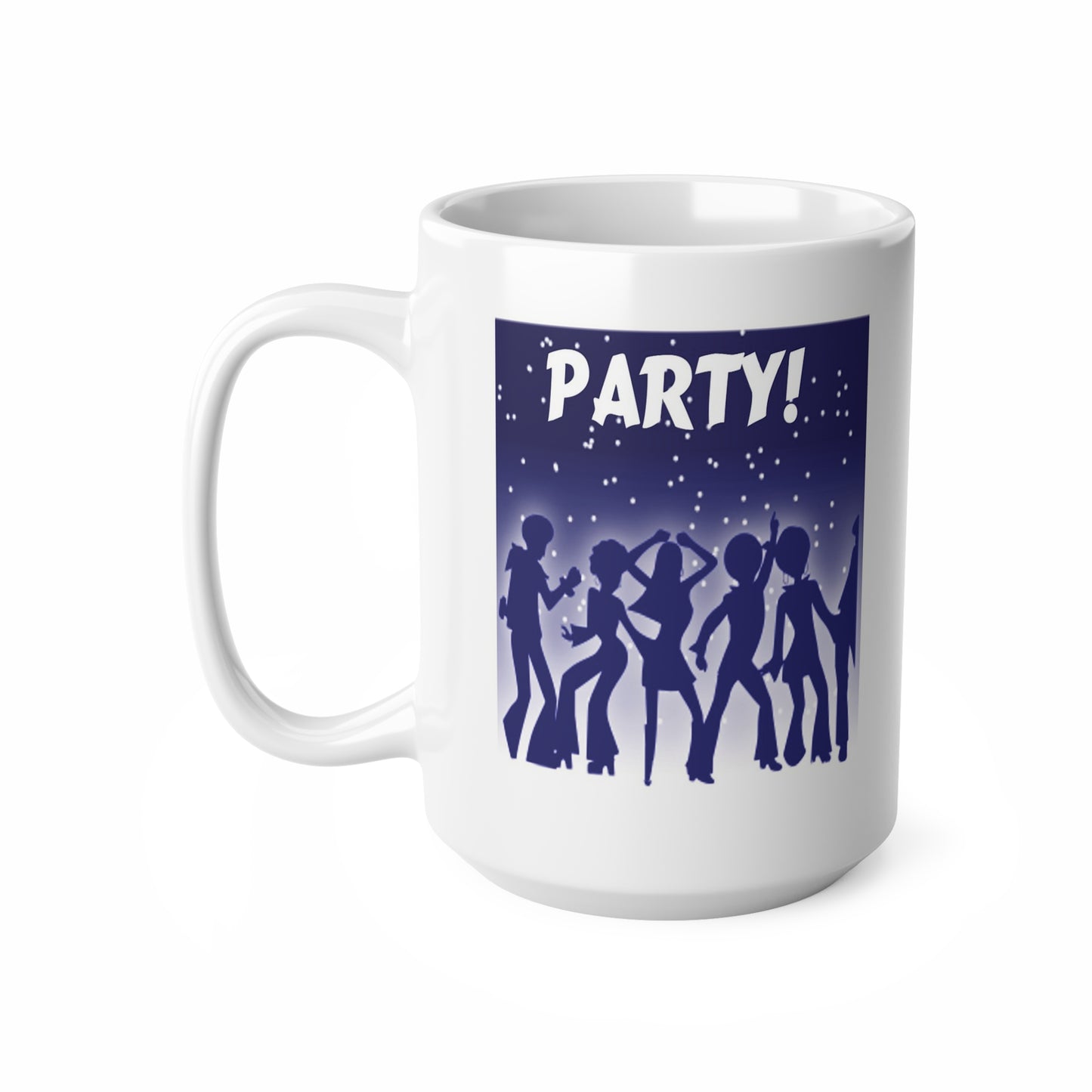 Birthday Party Retro Disco Dancers Coffee Mug