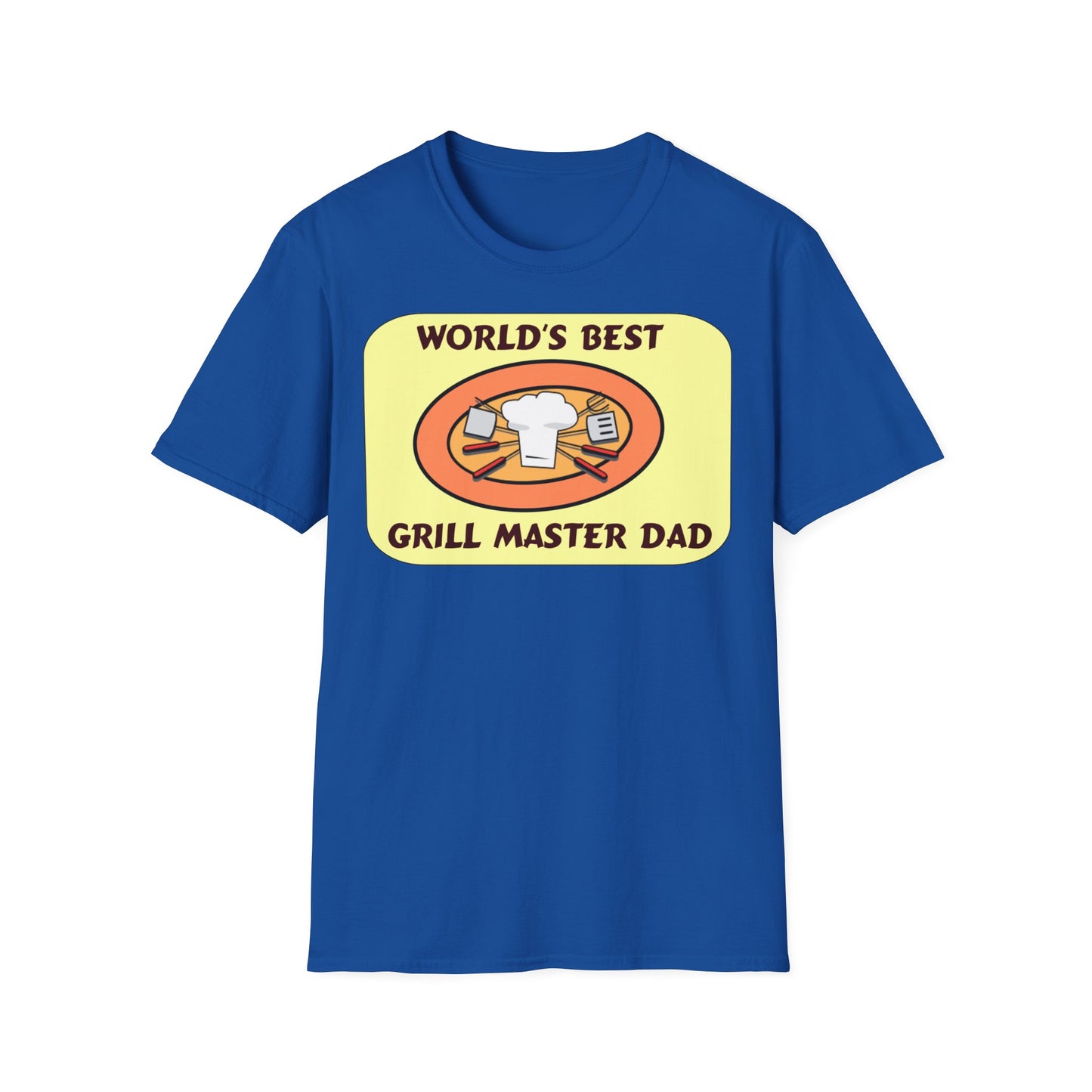 Father's Day World's Best Grill Master Dad T-Shirt