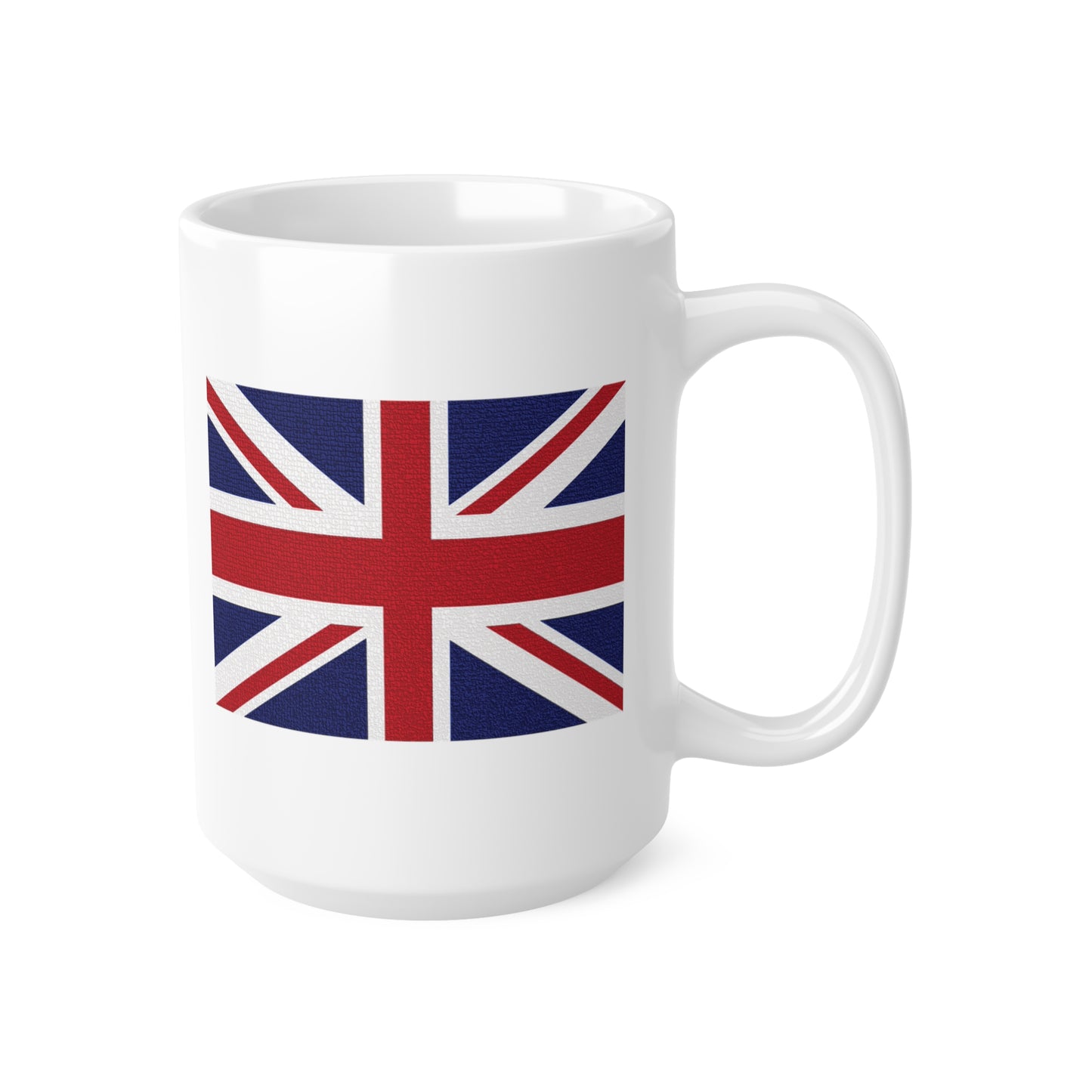 Union Jack Flag Mosaic Coffee Mug