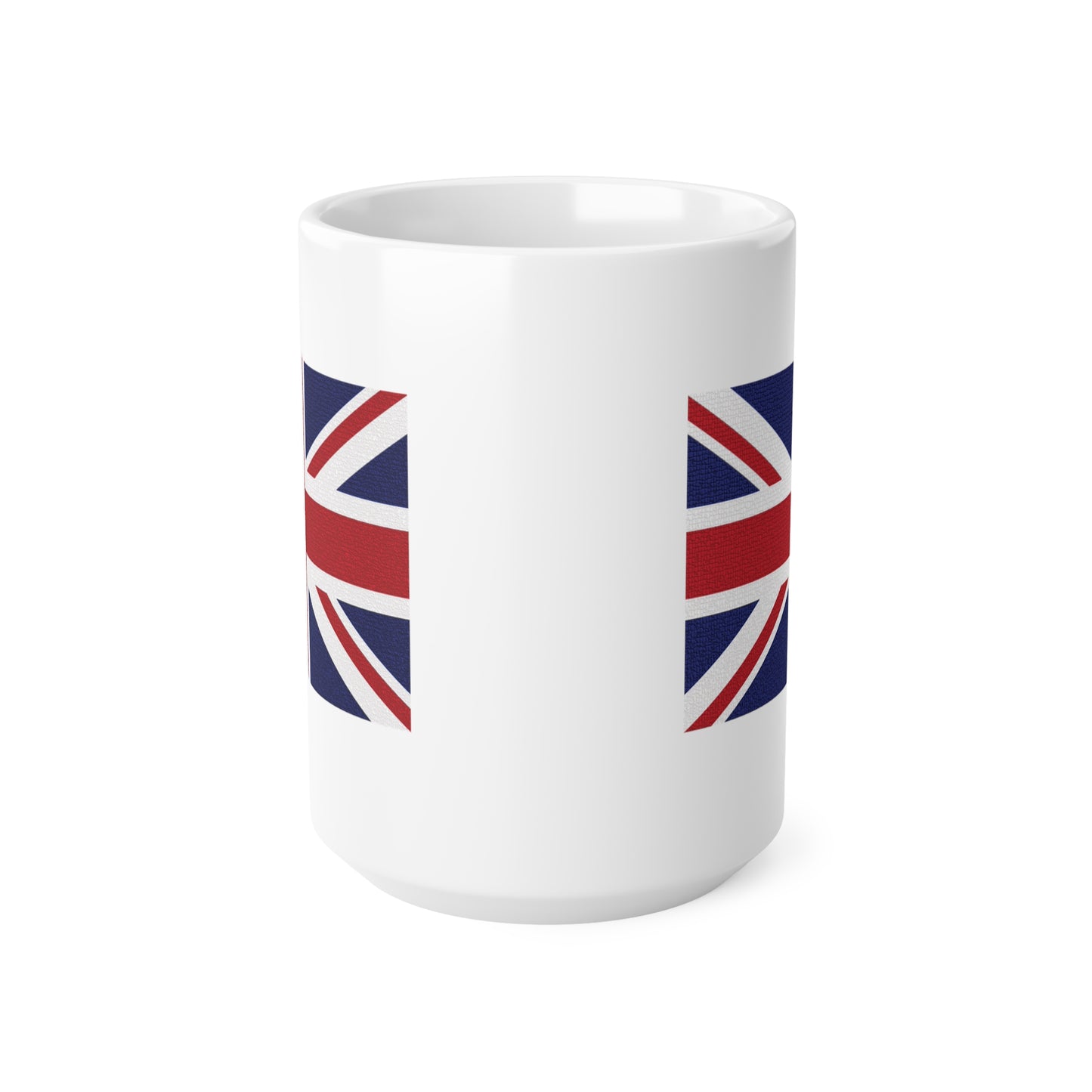 Union Jack Flag Mosaic Coffee Mug