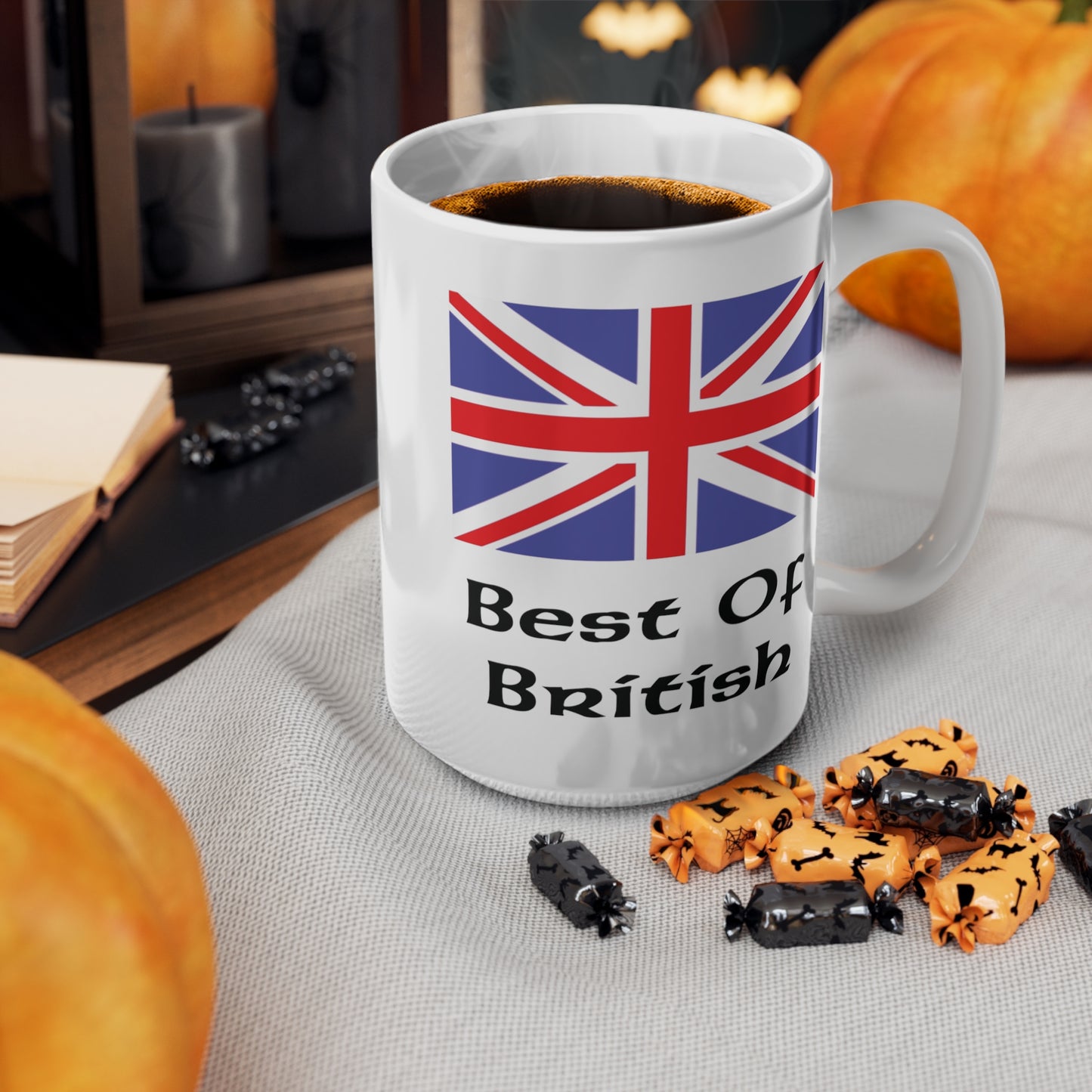 Best of British Union Jack Flag Coffee Mug