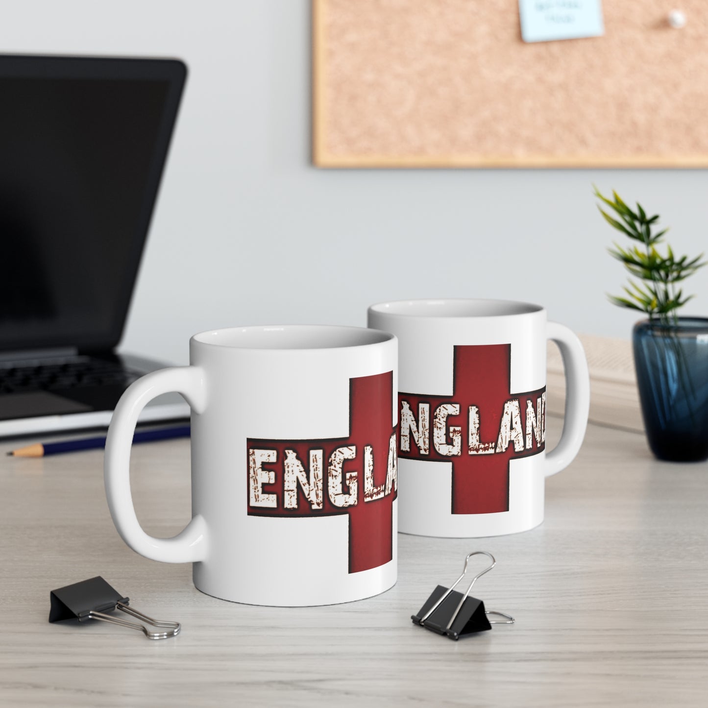 Vintage England Flag of Saint George Coffee Mug