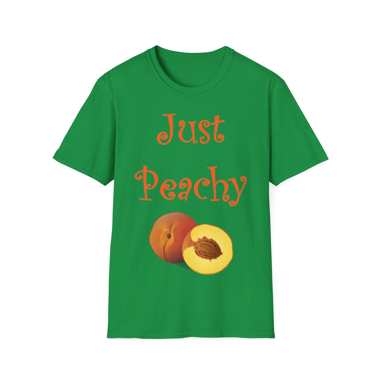 Just Peachy Peach Fruit Summer T-Shirt