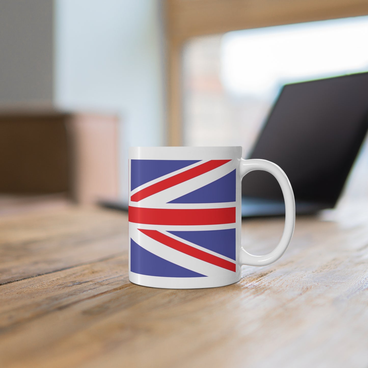 British Flag Wrap Around Coffee Mug