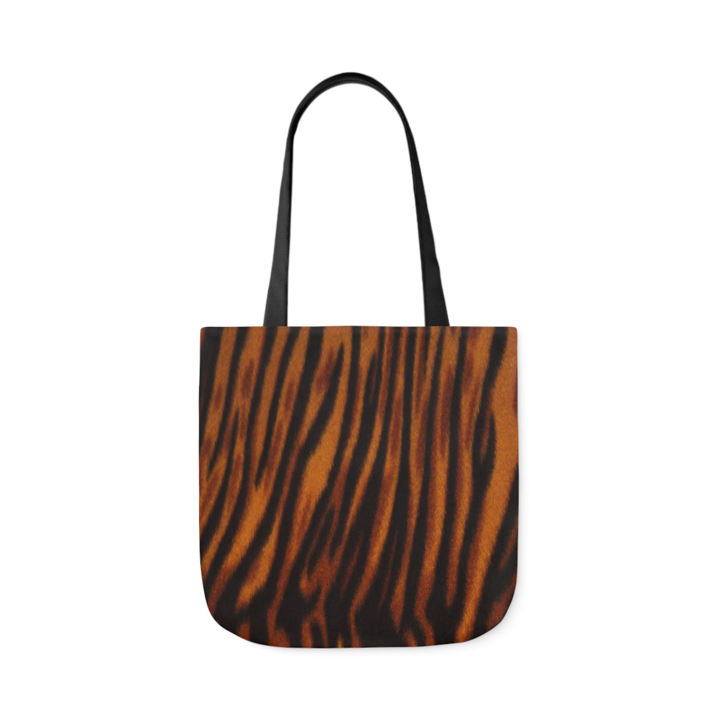 Tiger Fur Stripes Shoulder Tote Bag