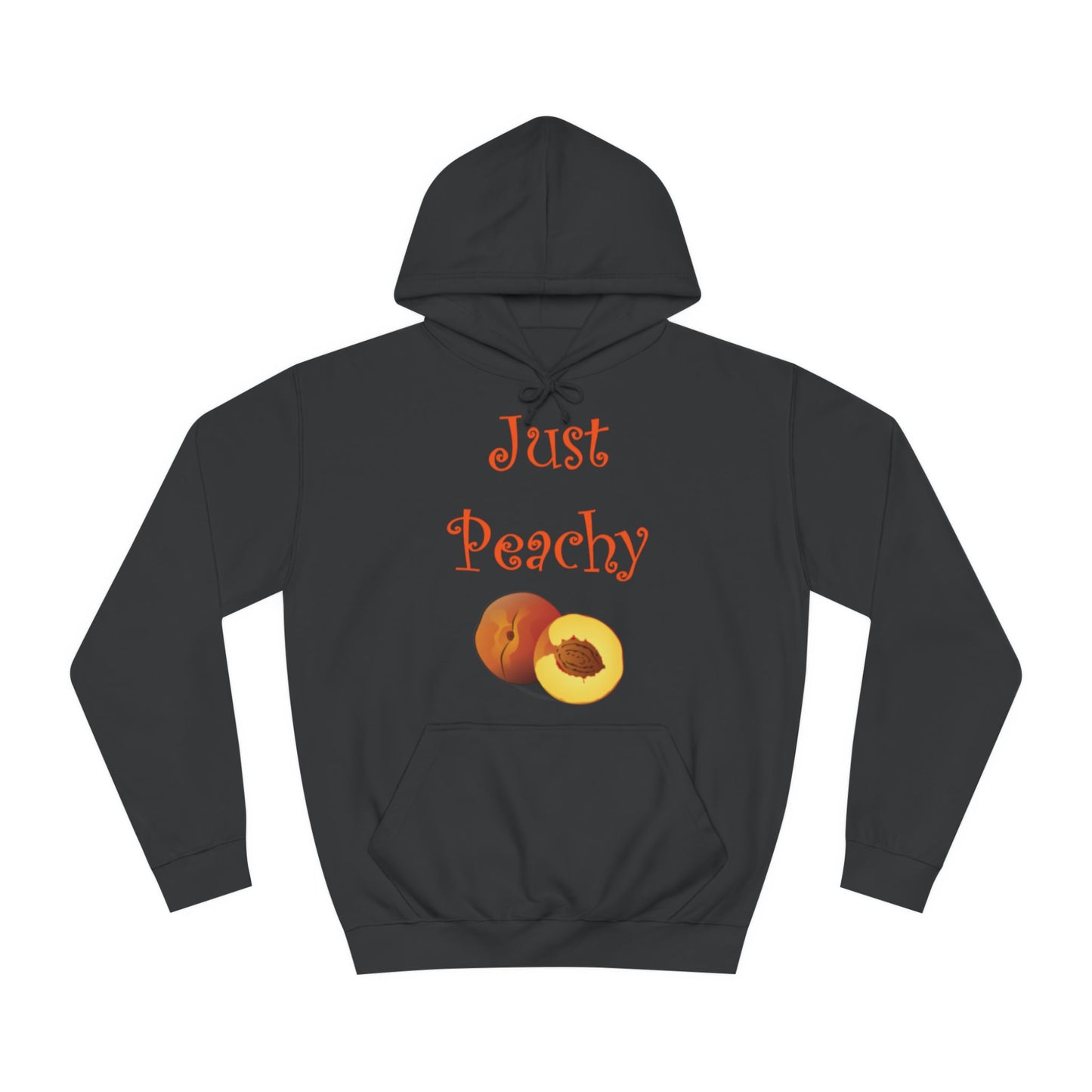 Just Peachy Peach Fruit Summer Hoodie