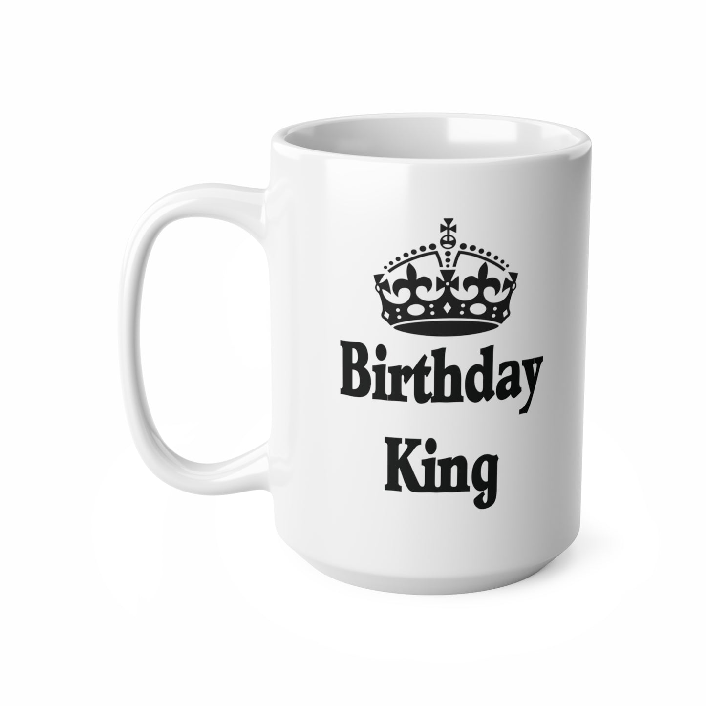 Birthday King Crown Coffee Mug