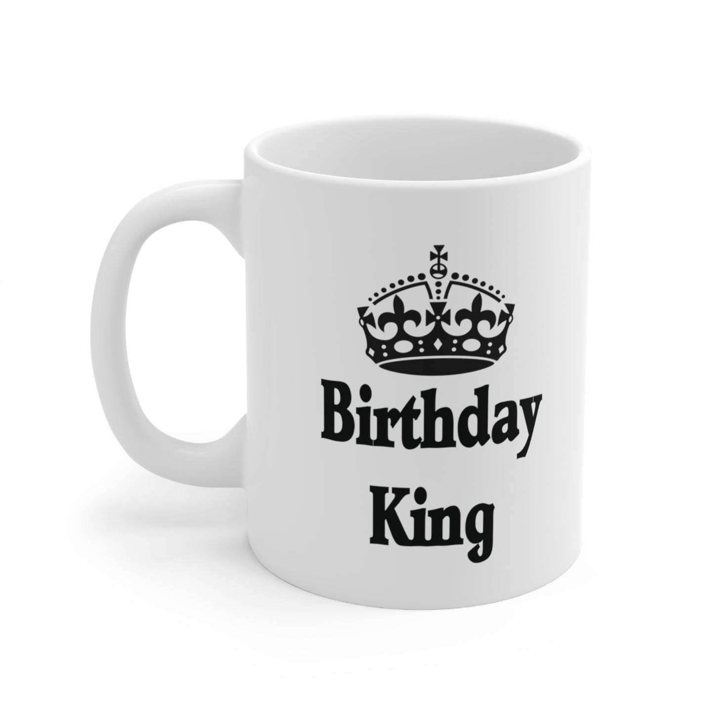 Birthday King Crown Coffee Mug