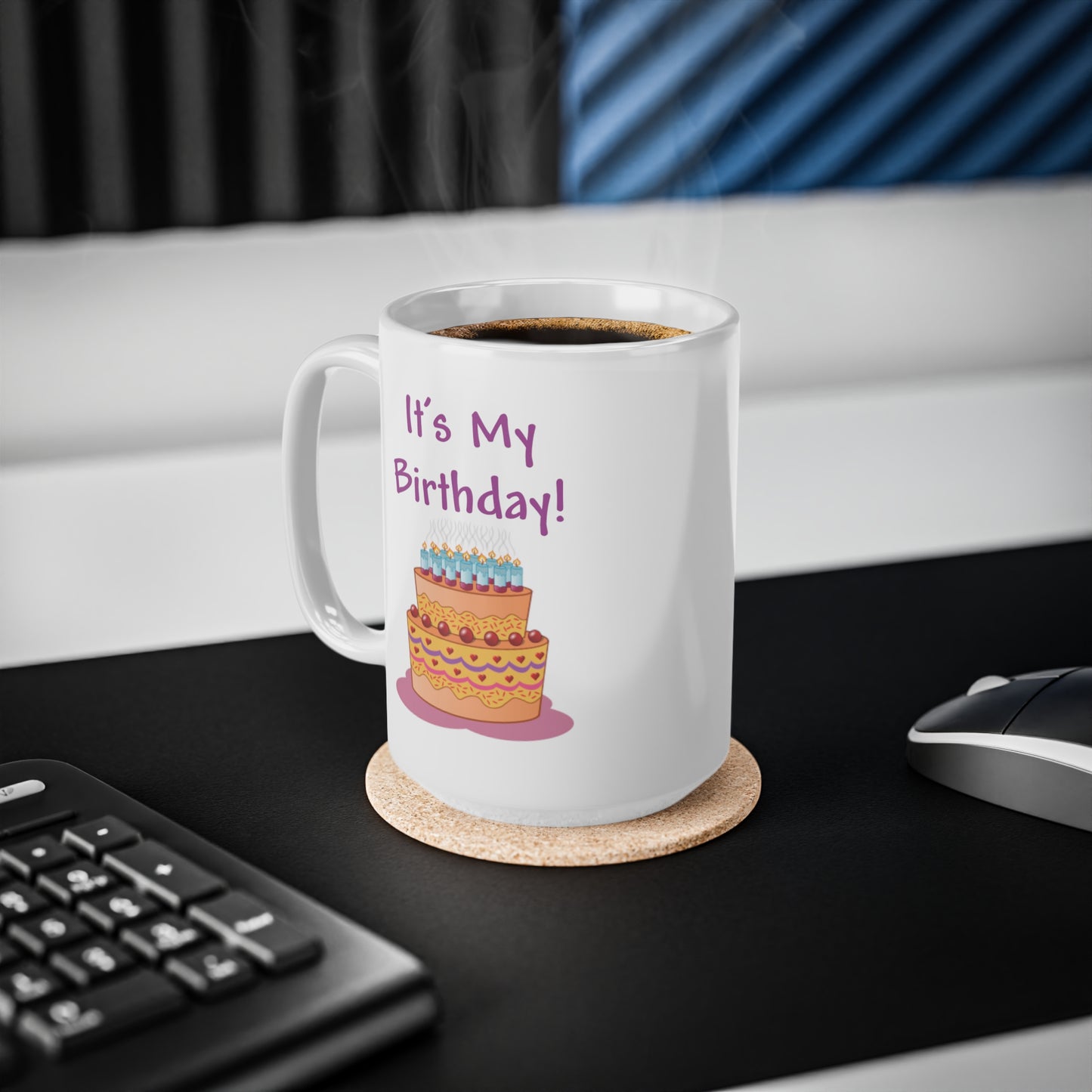 It's My Birthday And Cake Coffee Mug