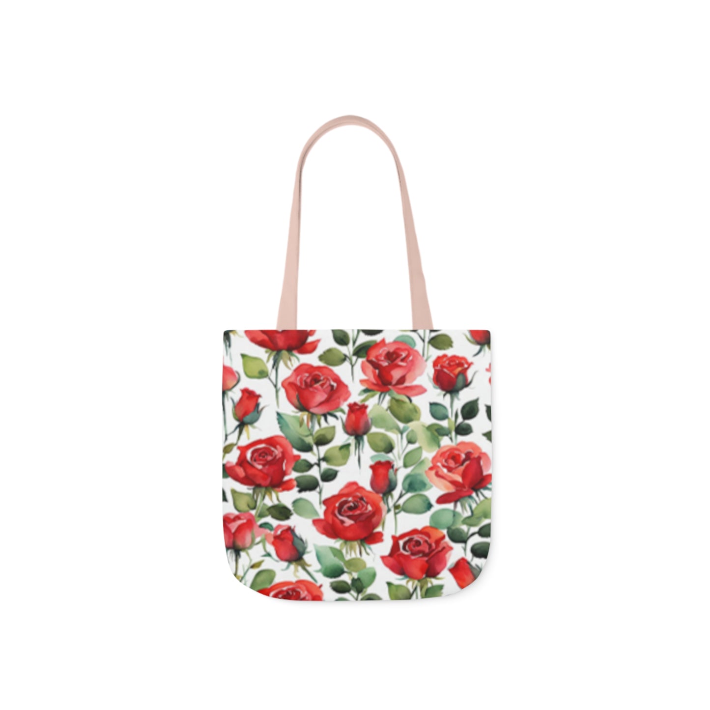 Red Rose Shoulder Tote Bag