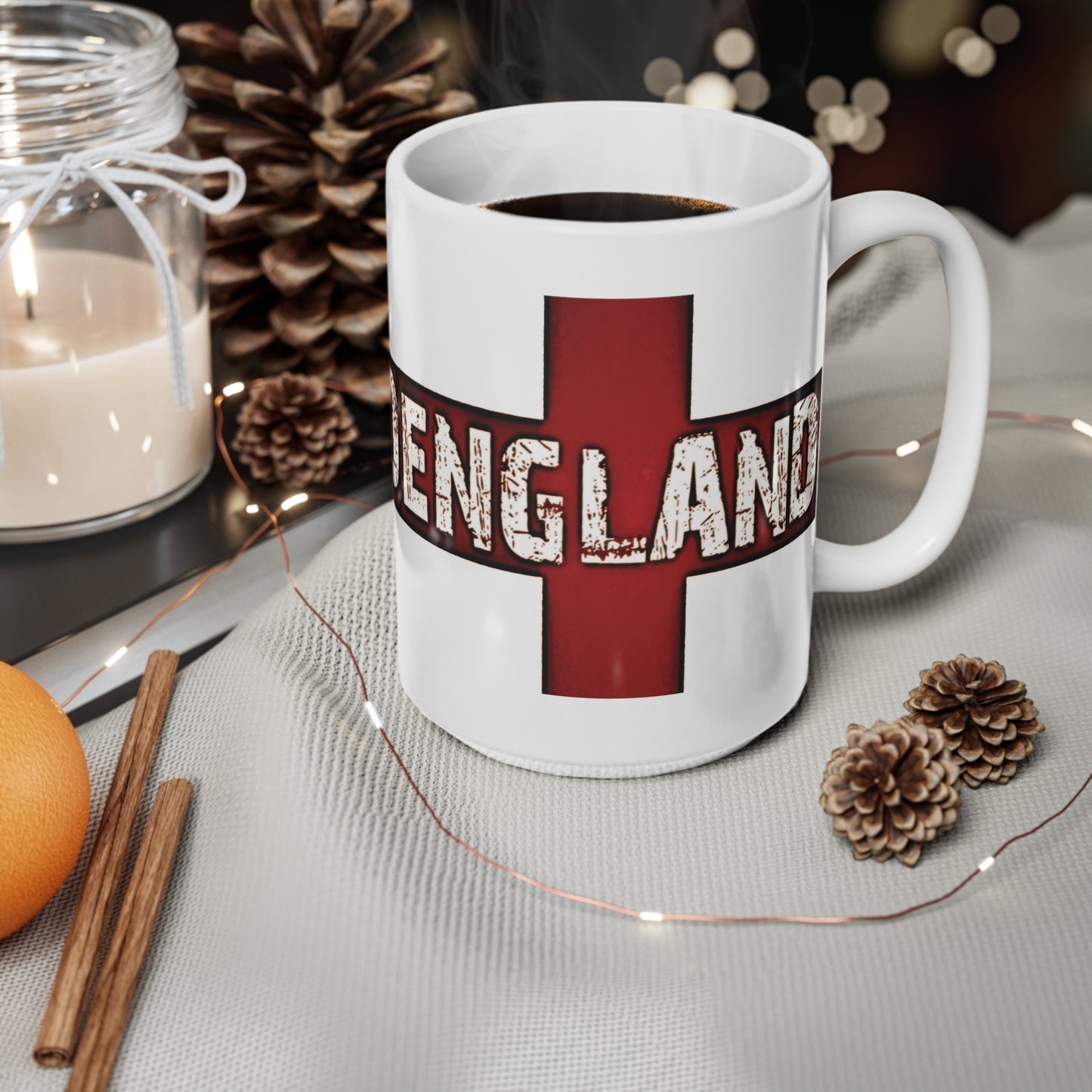 Vintage England Flag of Saint George Coffee Mug
