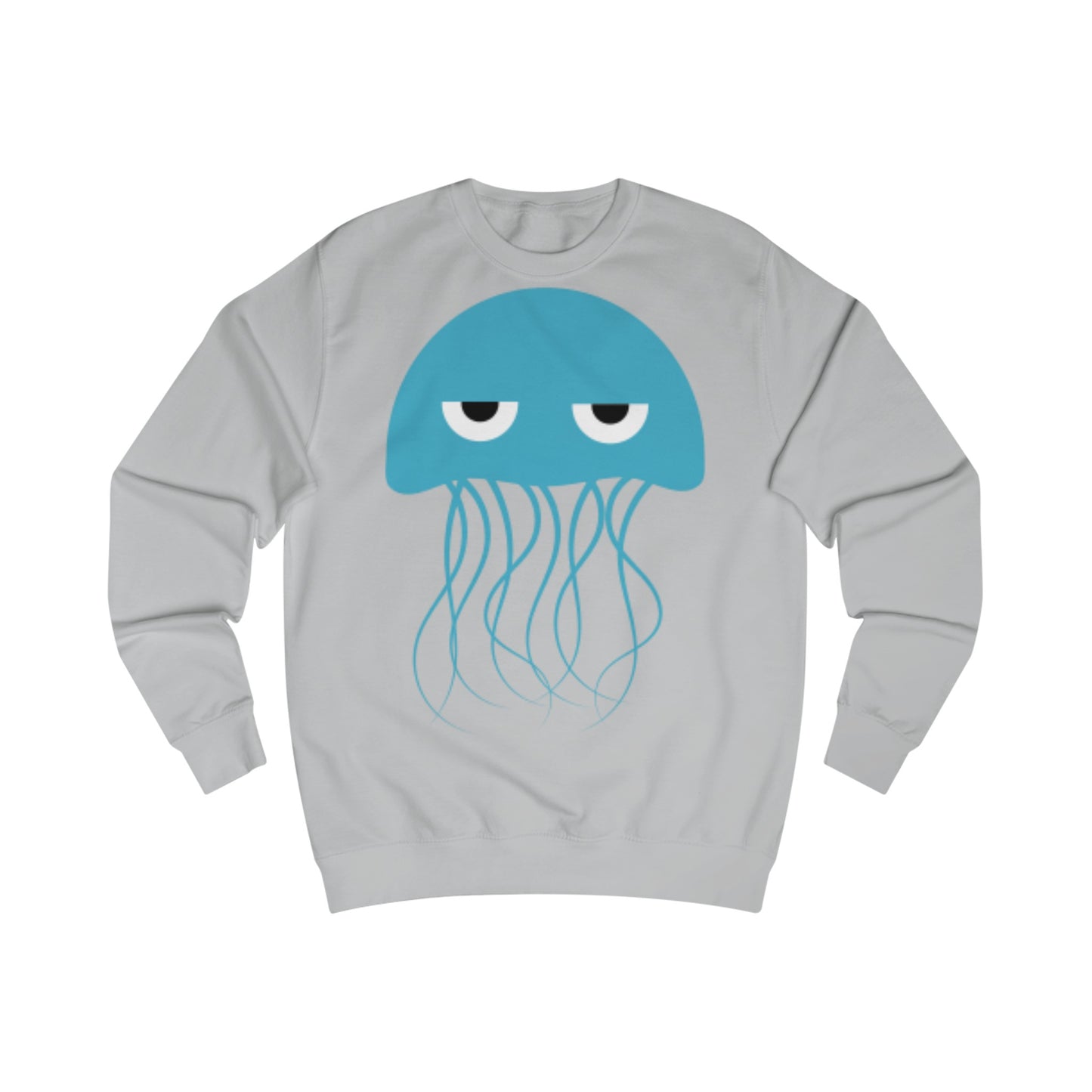 Grumpy Blue Jellyfish Sweatshirt