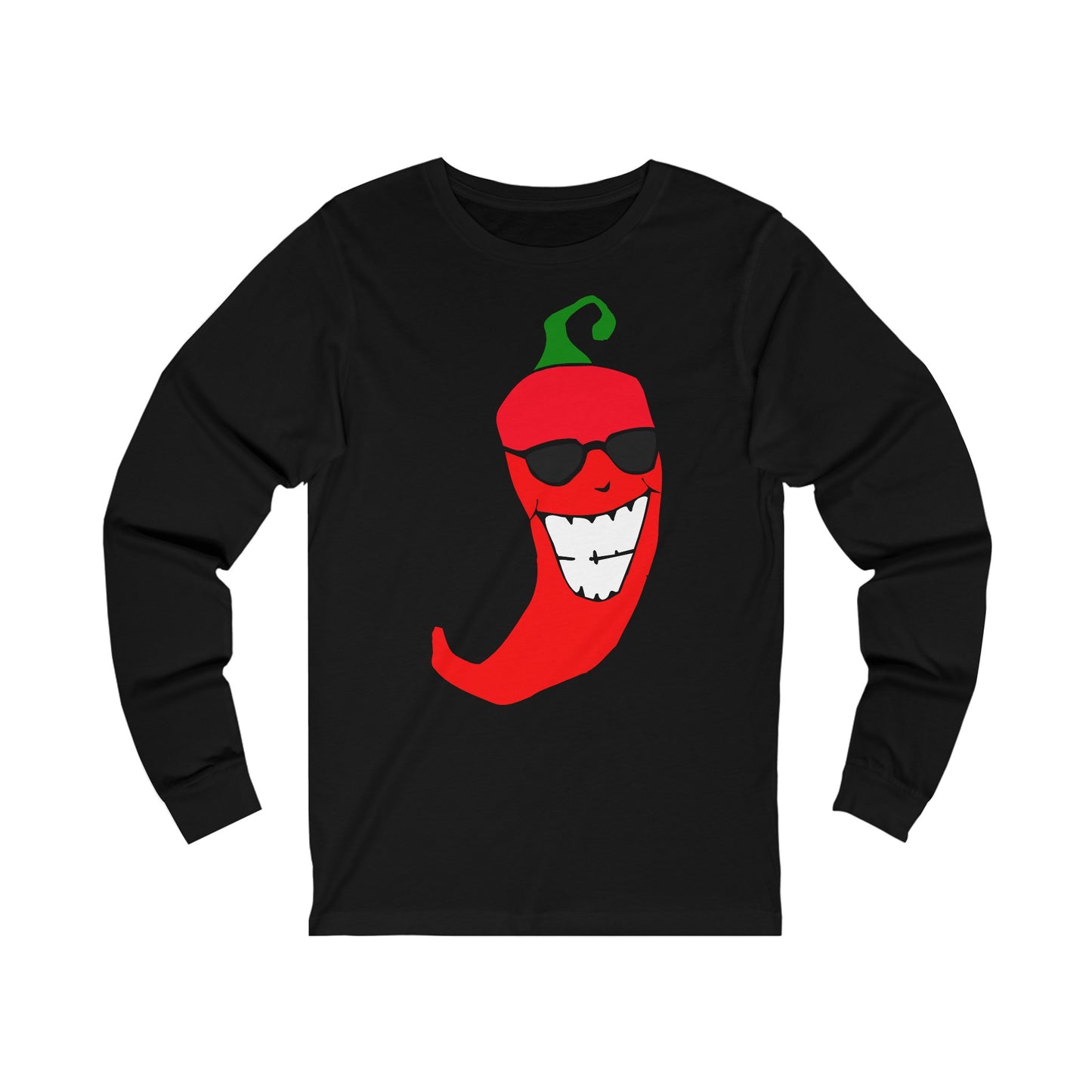 Cool Mister Red Hot Chili Pepper Long Sleeve T-Shirt